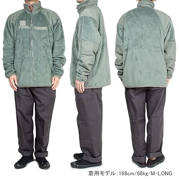 ジャケット・アウター ecwcs level3 米軍 ECWCS Gen3 Level3 フリースジャケット フォリッジ USED